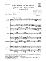 Concerto en sol min. - F. 1 n° 52 - Partitura - VIVALDI - Partition